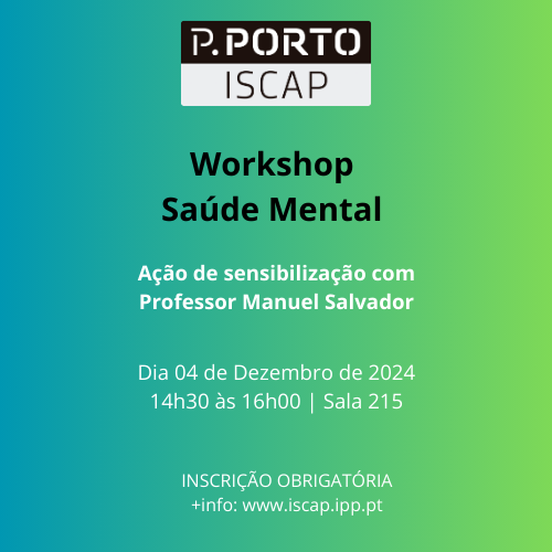 Workshop Saúde Mental 