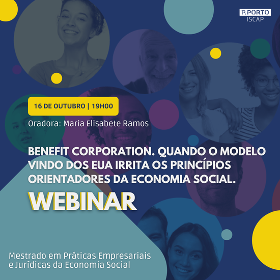 Benefit corporation. Quando o Modelo vindo dos EUA irrita os princípios orientadores da Economia social.