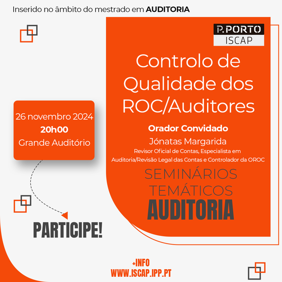 Seminários Temáticos de Auditoria