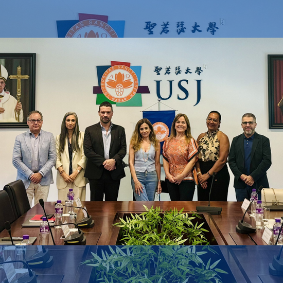 Delegação do ISCAP visita a Universidade de São José Macau