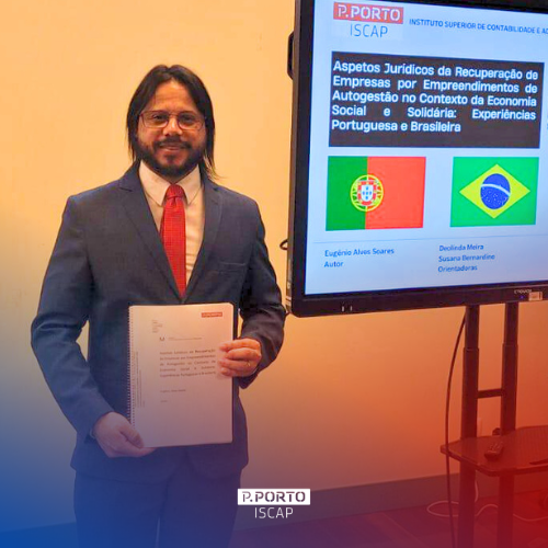 Eugênio Alves Soares, Alumnus ISCAP,  foi vencedor de Prémio Cooperação e Solidariedade António Sérgio-2024