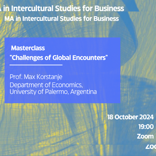 MISB | Masterclass "Challenges of Global Encounters