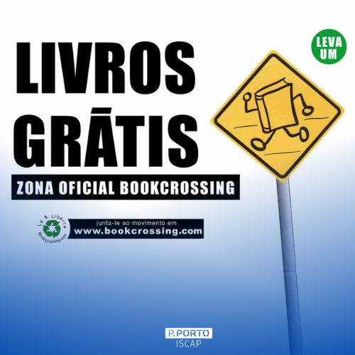 O BookCrossing chegou ao ISCAP!