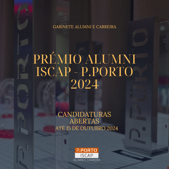 Prémio Alumni ISCAP-P.PORTO 2024