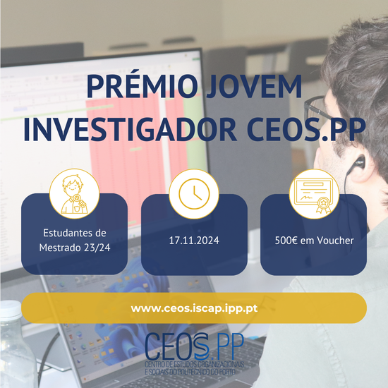 Prémio Jovem Investigador CEOS.PP