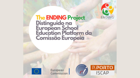 Projeto ENDING distinguido na Plataforma Europeia de Educação Escolar da Comissão Europeia