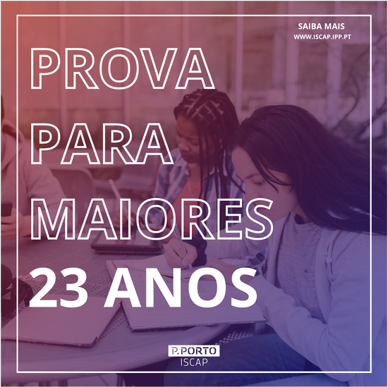 Prova para Maiores de 23 Anos