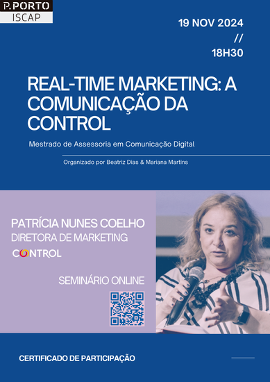 Real-time marketing: a comunicação da Control