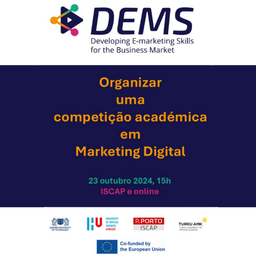 Seminário: “Organização de uma Competição Académica em Marketing Digital”