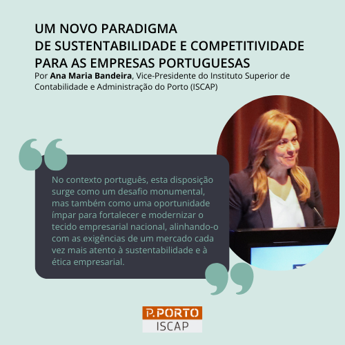 Um novo paradigma de sustentabilidade e competitividade para as empresas portuguesas