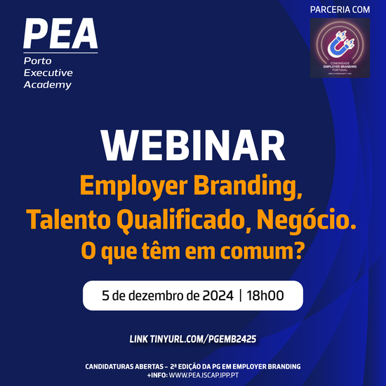 Webinar da Pós-Graduação em Employer Branding