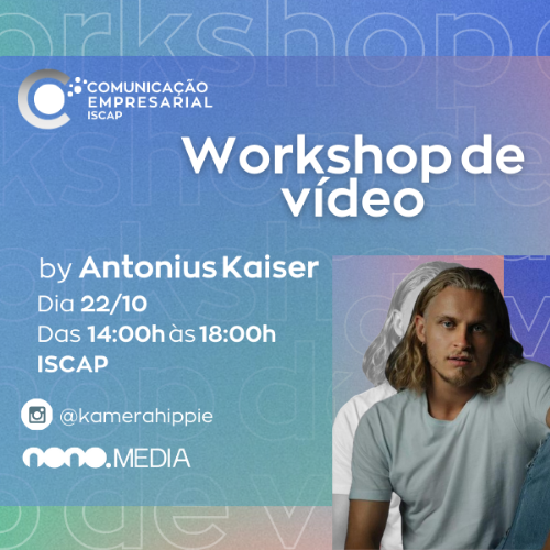 Workshop de Vídeo com Antonius Kaiser